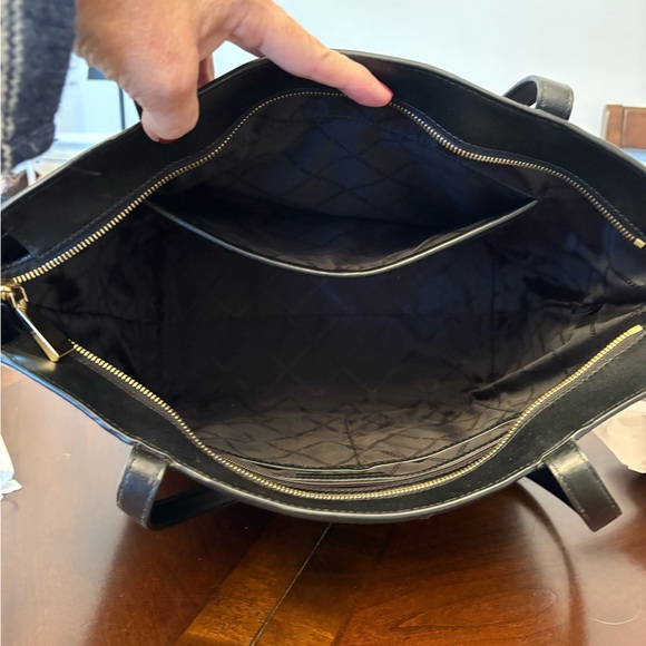 Michael Kors Black Leather Tote